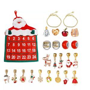 Christmas Advent Calendar Jewelry Set – 24 Days of Festive Charm